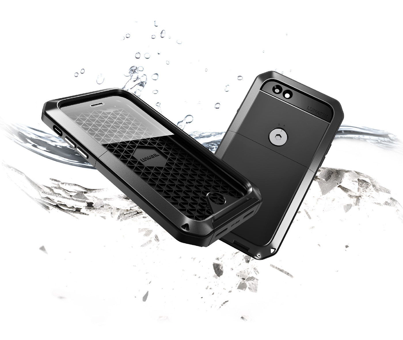 Apple mobile phone shell，waterproof，Fall prevention，ultimate，lunatik，industrial design，